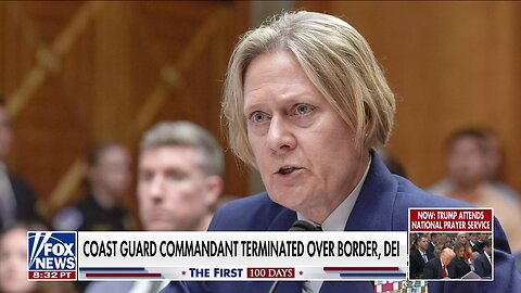 Trump Fires Coast Guard Commandant Over Border Security, DEI Priorities