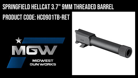 Springfield Hellcat 3.7" 9mm Threaded Barrel - HC0901TB-RET