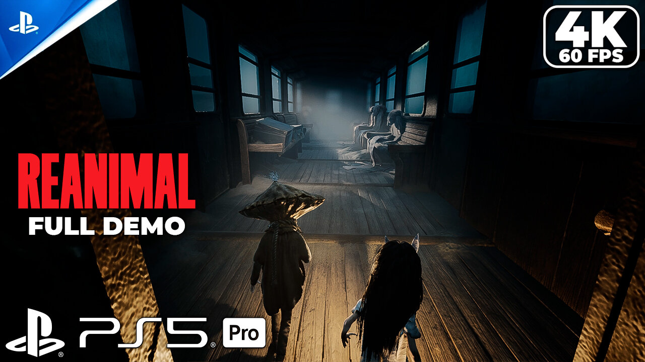 REANIMAL FULL DEMO — New Horror Platformer from the Creators of Little Nightmares 😱 4K 60FPS PS5 PRO