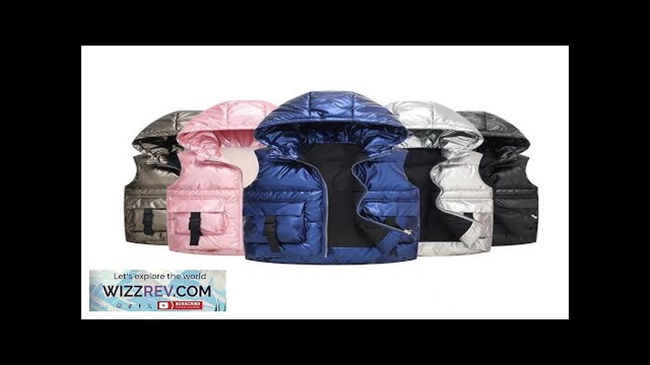 Winter Warm Baby and Girls Boys Hooded Zip Puffer Vest Jackets School Review