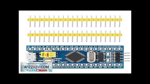 STM32F103C8T6 Small System Development Board Microcontroller STM32 ARM Core Board Micro USB Review