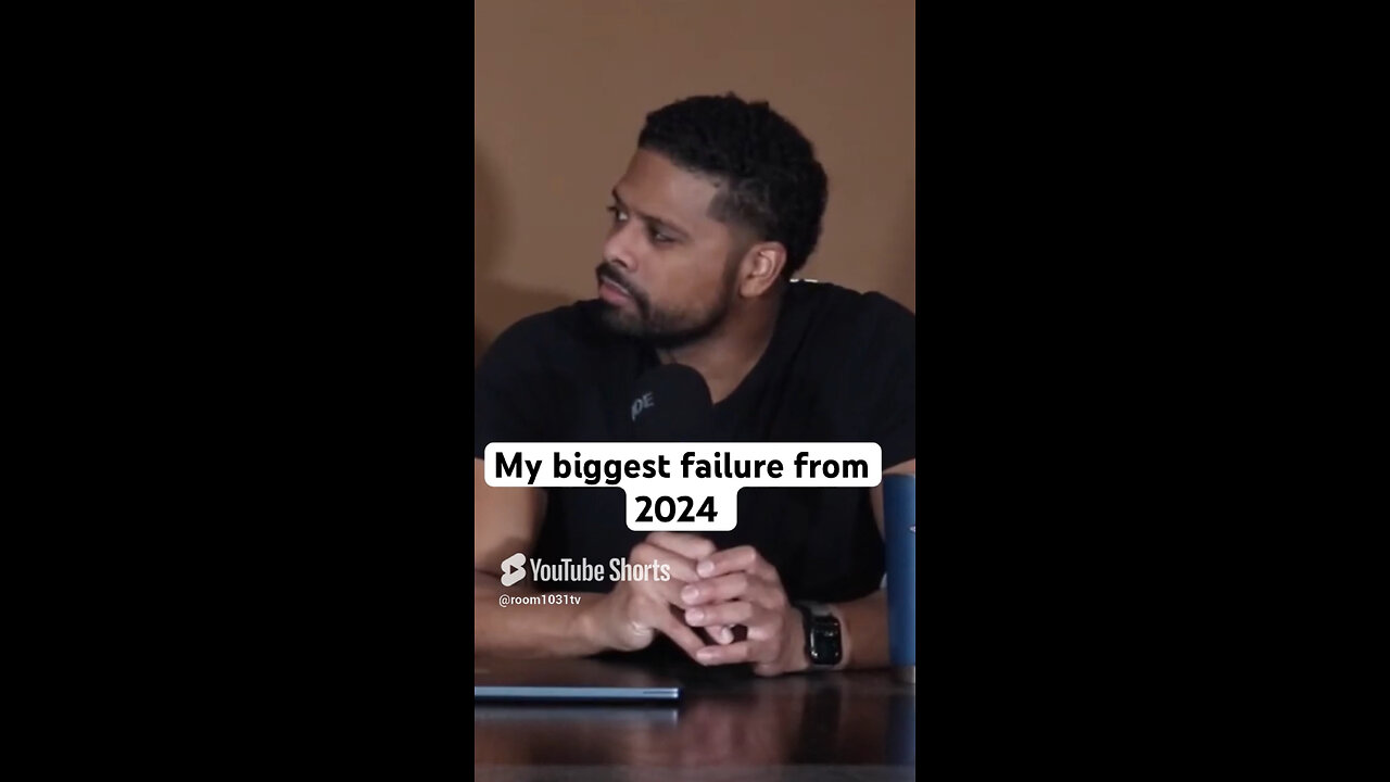 My biggest failure from 2024 #room1031podcast #2024 #life #goals #success #motivation #newyear