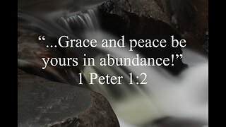 Grace And Peace To You!