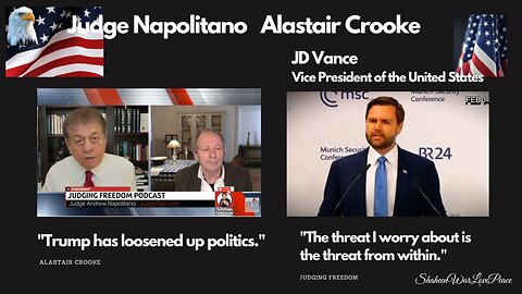 Judge Napolitano | Alastair Crooke : Trump and Putin's World Now