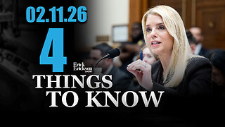 Pam Bondi’s Epstein Dodge, Iran Buildup & $64T Debt Bomb