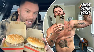 Man eats McDonald's every day for 100 days to prove he doesn't gain weight