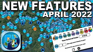 New Features April 2022 - Flat Earth Sun, Moon and Zodiac Clock app