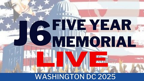 📣LIVE: Five Year Anniversary Memorial March And Gathering For January 6 #live #j6 #rumble