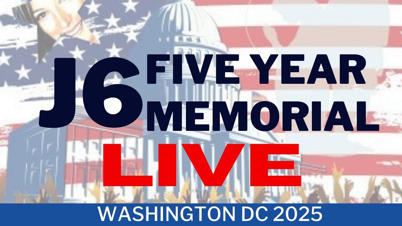 📣LIVE: Five Year Anniversary Memorial March And Gathering For January 6 #live #j6 #rumble