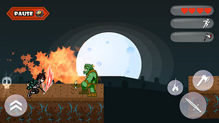 Dark Blade Knight Runner - Android Gameplay [2+ Mins, 1080p30fps]