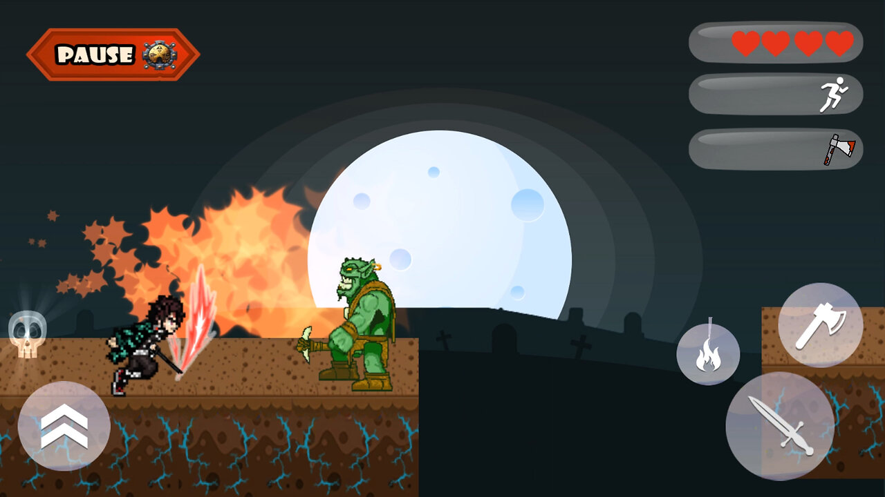 Dark Blade Knight Runner - Android Gameplay [2+ Mins, 1080p30fps]