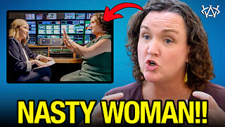 TRAINWRECK: California Gov. Candidate Katie Porter SNAPS on Interviewer!!