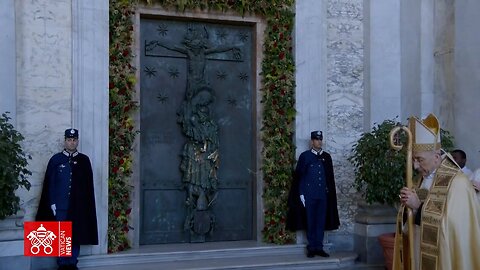 GIUBILEO 2025 Chiusura Porta Santa della Basilica di San Giovanni in Laterano.a chiusura delle Porte Sante del Giubileo 2025 del cattolicesimo romano pagano dello Stato idolatra del Vaticano che si concluderà il 6 gennaio 2026