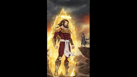 Jesus vs Judas DBZ anime style