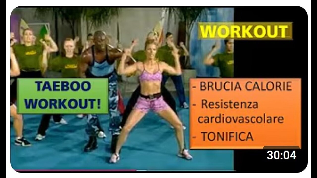 Taebo Cardio Bootcamp | Allenamento Completo per Bruciare Grassi e Tonificare a Casa