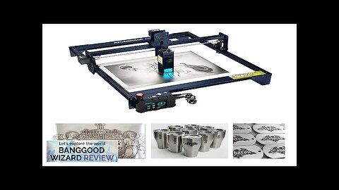 EU/US Direct ATOMSTACK A10 PRO Laser Engraver 10W Dual-Laser Output Power Support Review