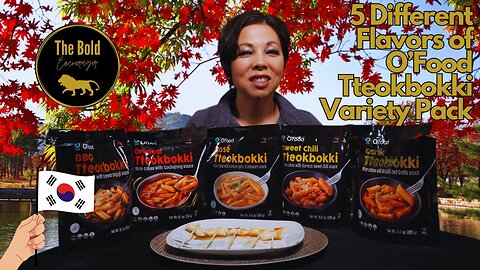 O'Food Tteokbokki Variety Pack - 5 Different Flavors Food Review