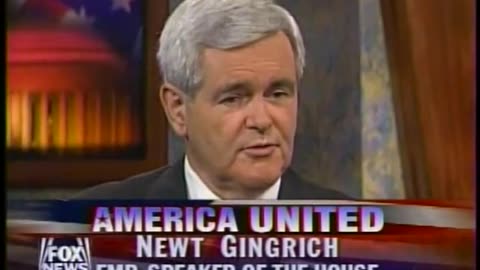 911 Newt Gingrich Recommended A Homeland Security Agency Led By FEMA In March 2001