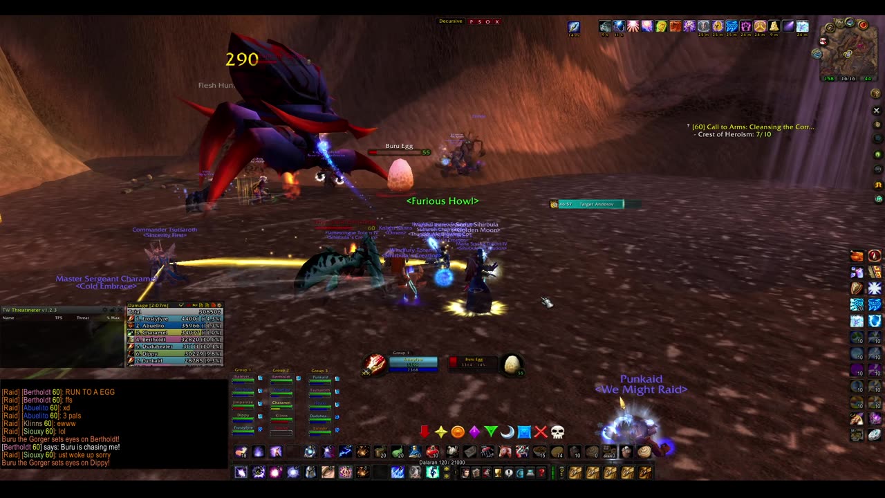 Turtle Wow - PUG AQ20 - Mage POV - no commentary