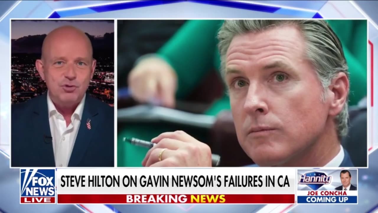 Steve Hilton Slams Gov Gavin Newsom