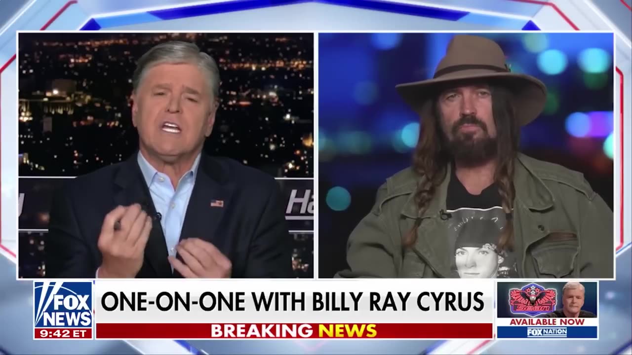 Billy Ray Cyrus The whole world is excited about this moment in time
