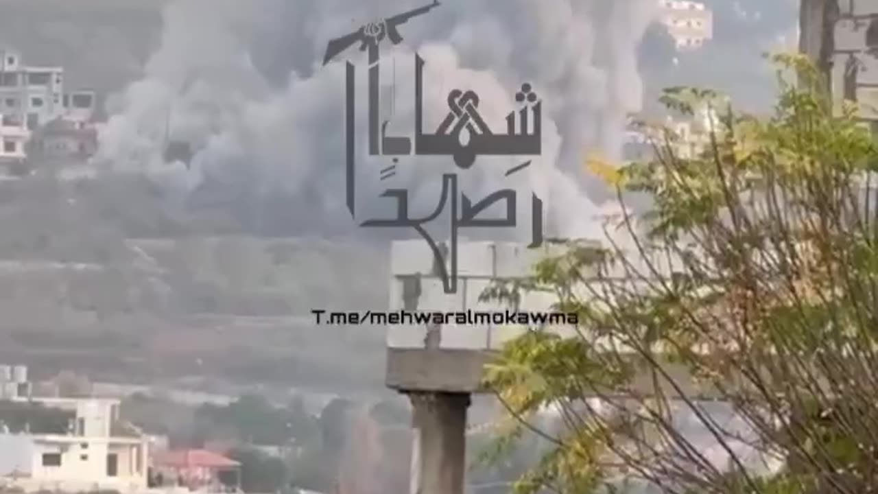 Large scale attacks on southern Lebanon now by Israel.