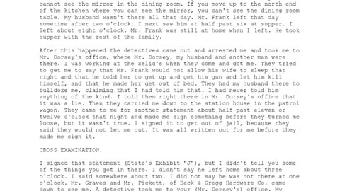 MINOLA MCKNIGHT C, Sworn In For The Defendant, 49th To Testify