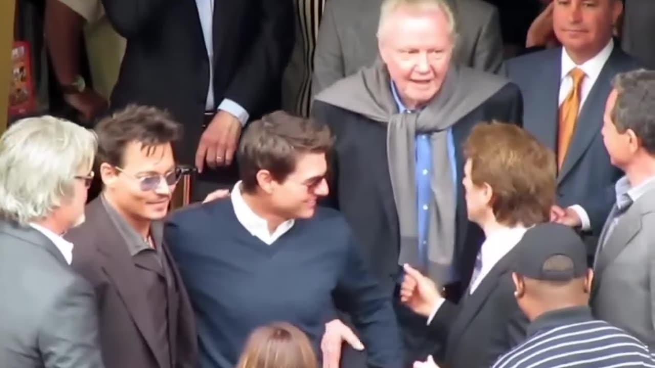 Tom with co actor