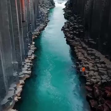 Jökuldalur Valley, or Glacier Valley, is a spectacular natural wonder in East Iceland.