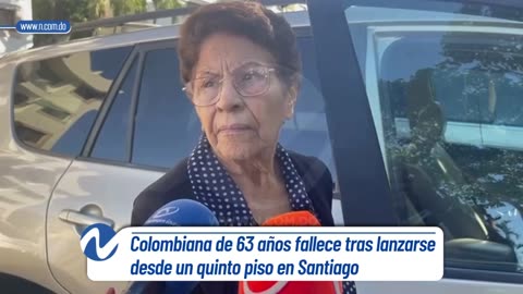 VIDEO: Mujer de 63 quinto piso