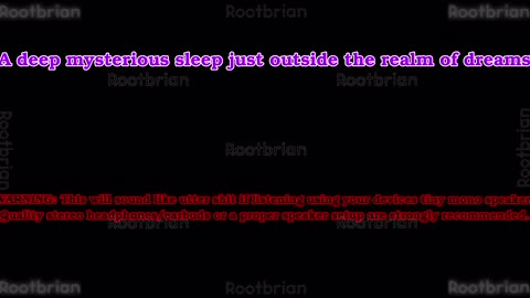 A deep mysterious sleep just outside the realm of dreams (Soundtrack)