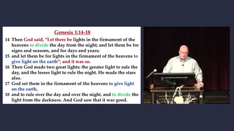 06 - Genesis: Day 4 of Creation (1:14-19)