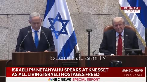 Netanyahu Gives A Speech Written By Leonard Cohen