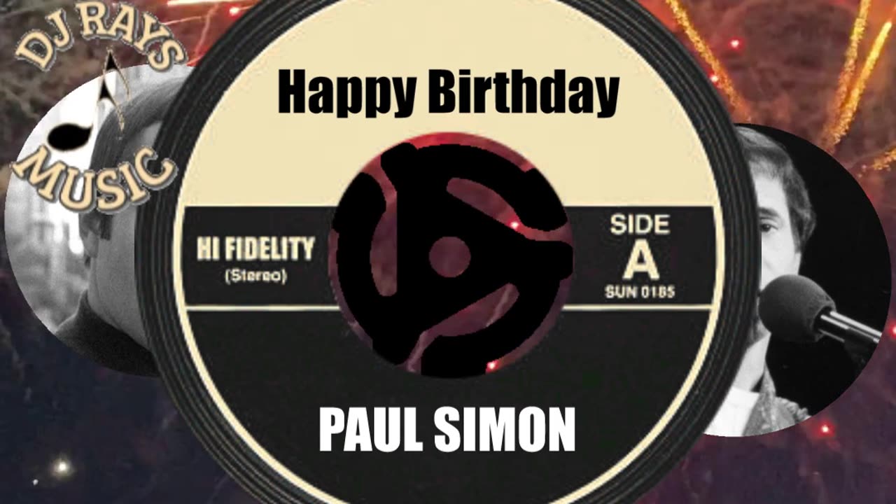 HAPPY BIRTHDAY to PAUL SIMON