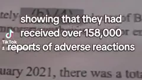 Pfizer had 158,000+ complaints within two months of Covid vaccine