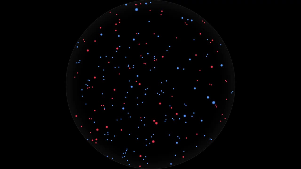 Red vs Blue Balls Game _ The Hypnotic Battle