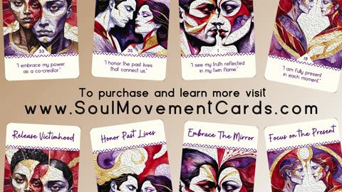 Twin Flame Soul Movement Cards™ - Oracle Deck by Tal Shai