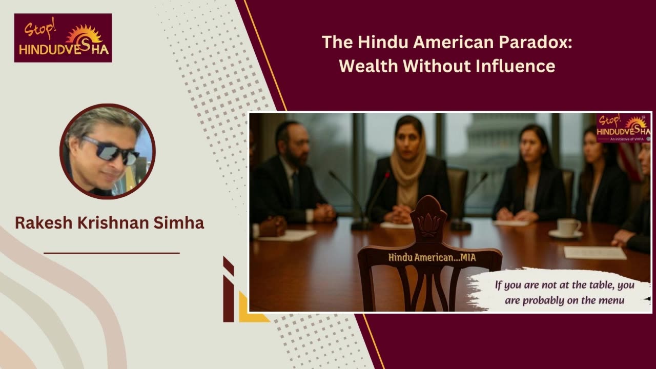 The Hindu American Paradox: Wealth Without Influence