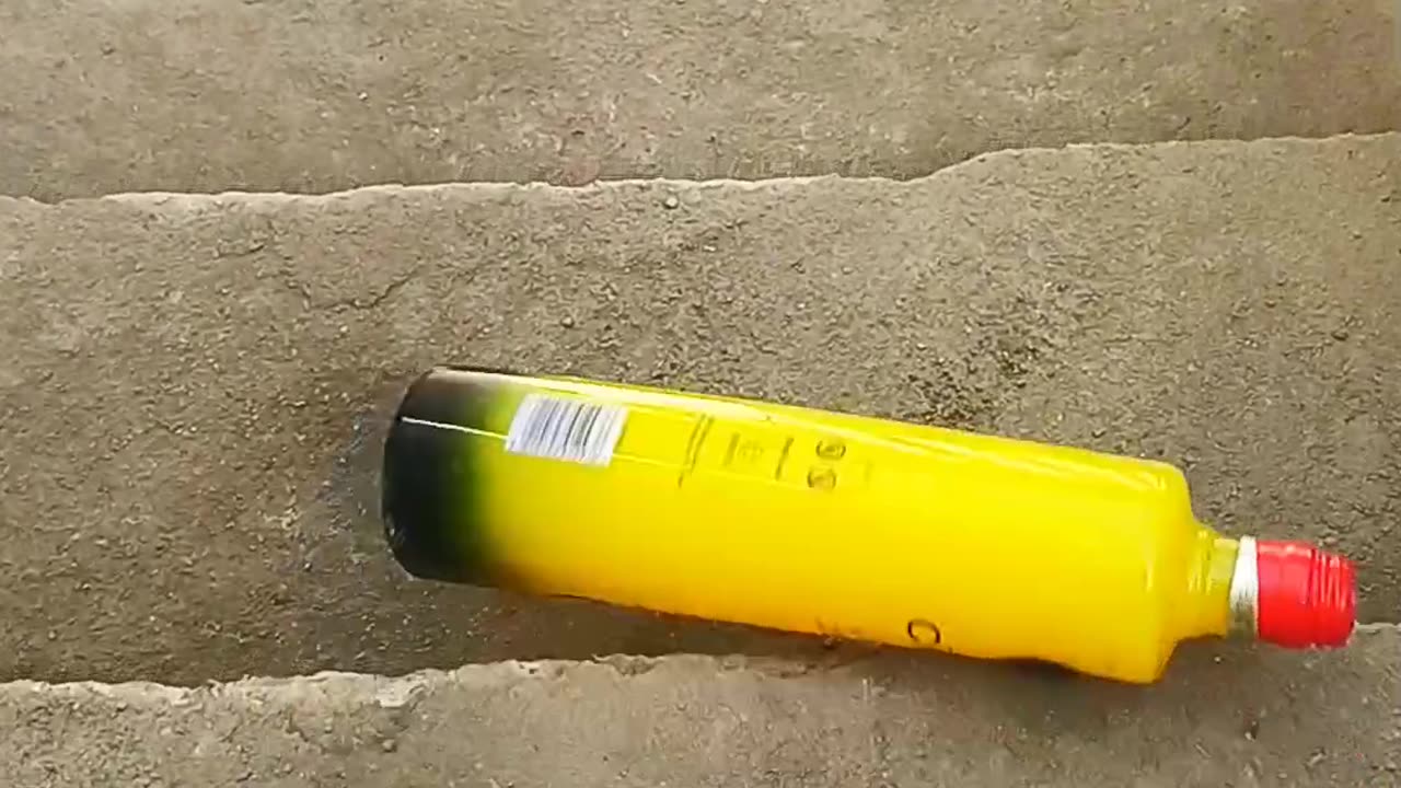 Best satisfying asmr breaking glass bottles on stairs #asmr #satisfying