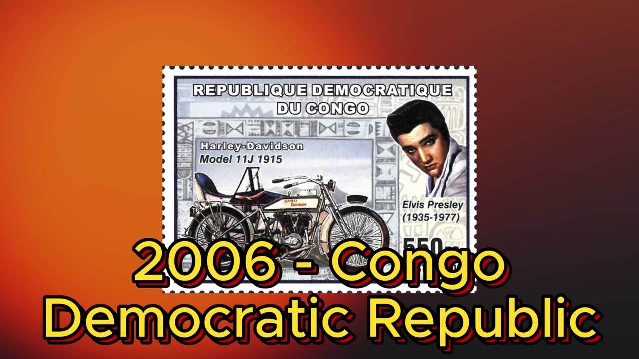 Elvis Presley on Stamps - Part 3
