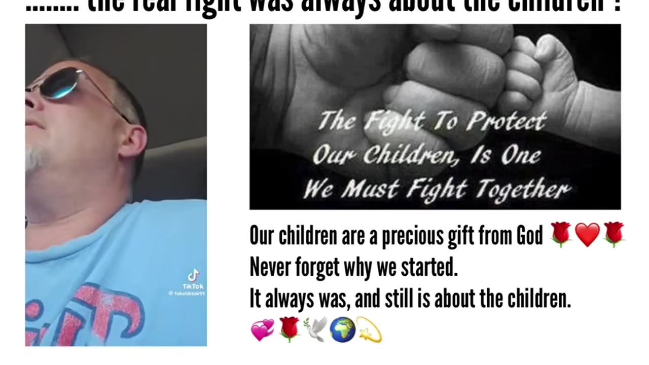 What if ............. the real fight was always about the children ?