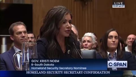 Gov. Noem: None.