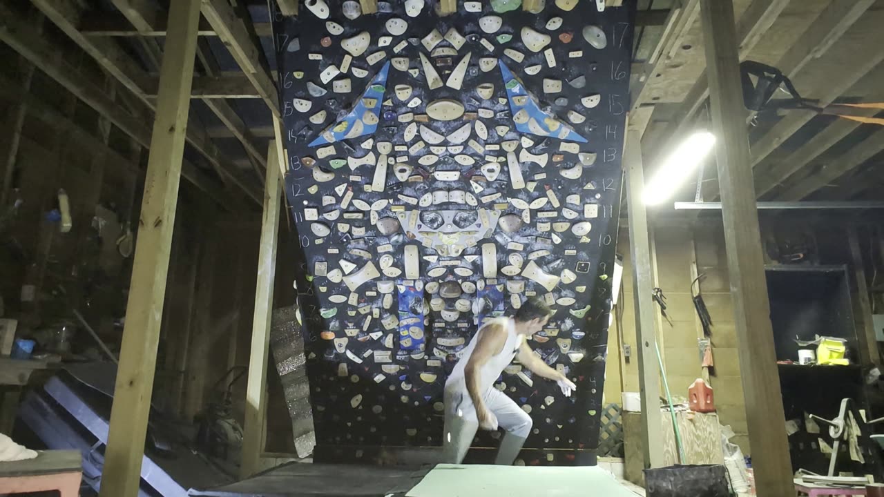 Really Fun Bouldering Session on the Board!!!