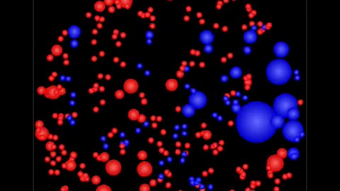 Red vs Blue Balls Game _ The Great Particle War