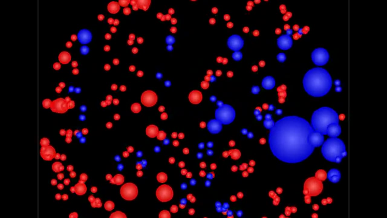 Red vs Blue Balls Game _ The Great Particle War