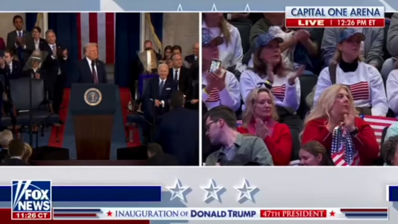 President Donald J Trump's Inaugural Speech (January 20, 2025)