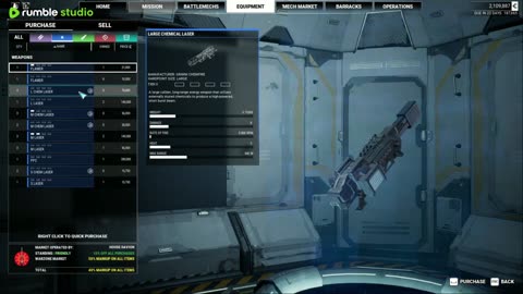 MechWarrior 5 vanilla second run through Day 5