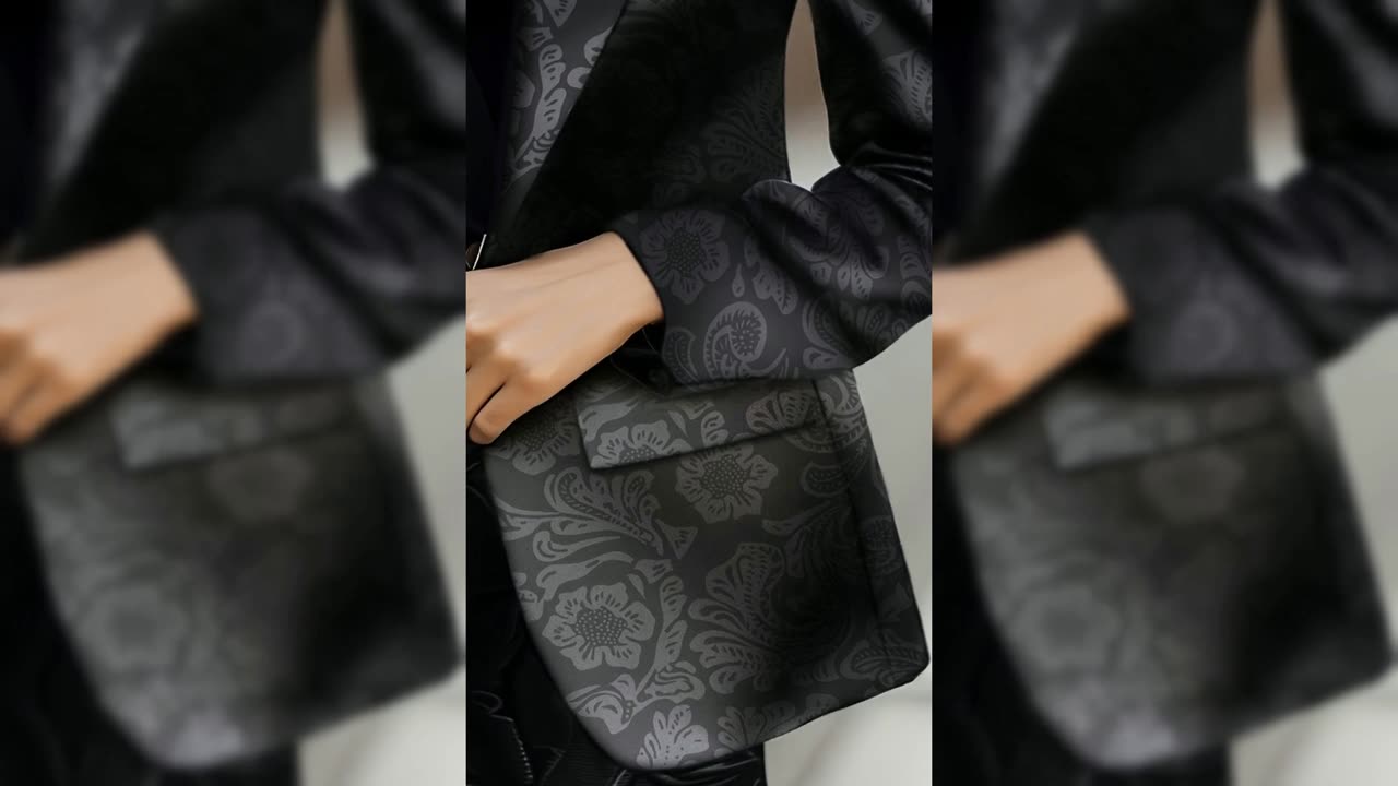 Lapel Collar Slim Fit Blazer