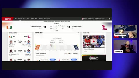 365 Blitz CFB Semifinal Playoffs Miami vs Ole Miss