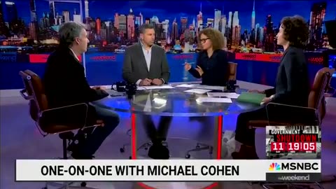 Michael Cohen to MSNBC Panel by saying James & Comey "WILL BE HELD ACCOUNTABLE"